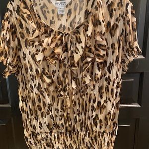 Animal Print Top